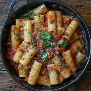 RIGATONI AL SUGO FRESCO